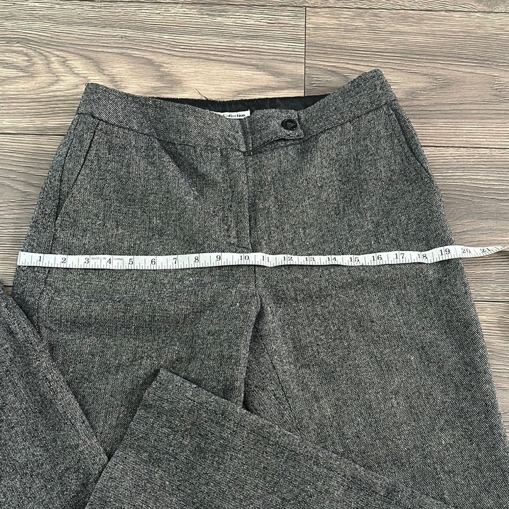Dalia Collection Gray Textured Wide-Leg Jumpsuit - Picture 6 of 7